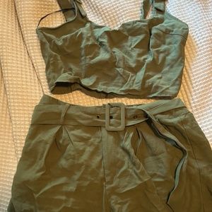 Two Piece Short and Tank top Set